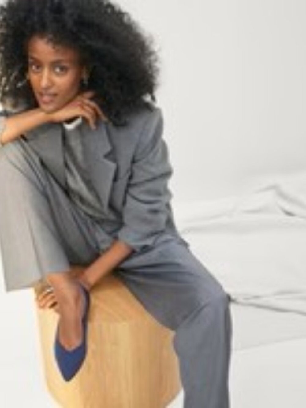 Rothy's The Point II Deep Navy Flat